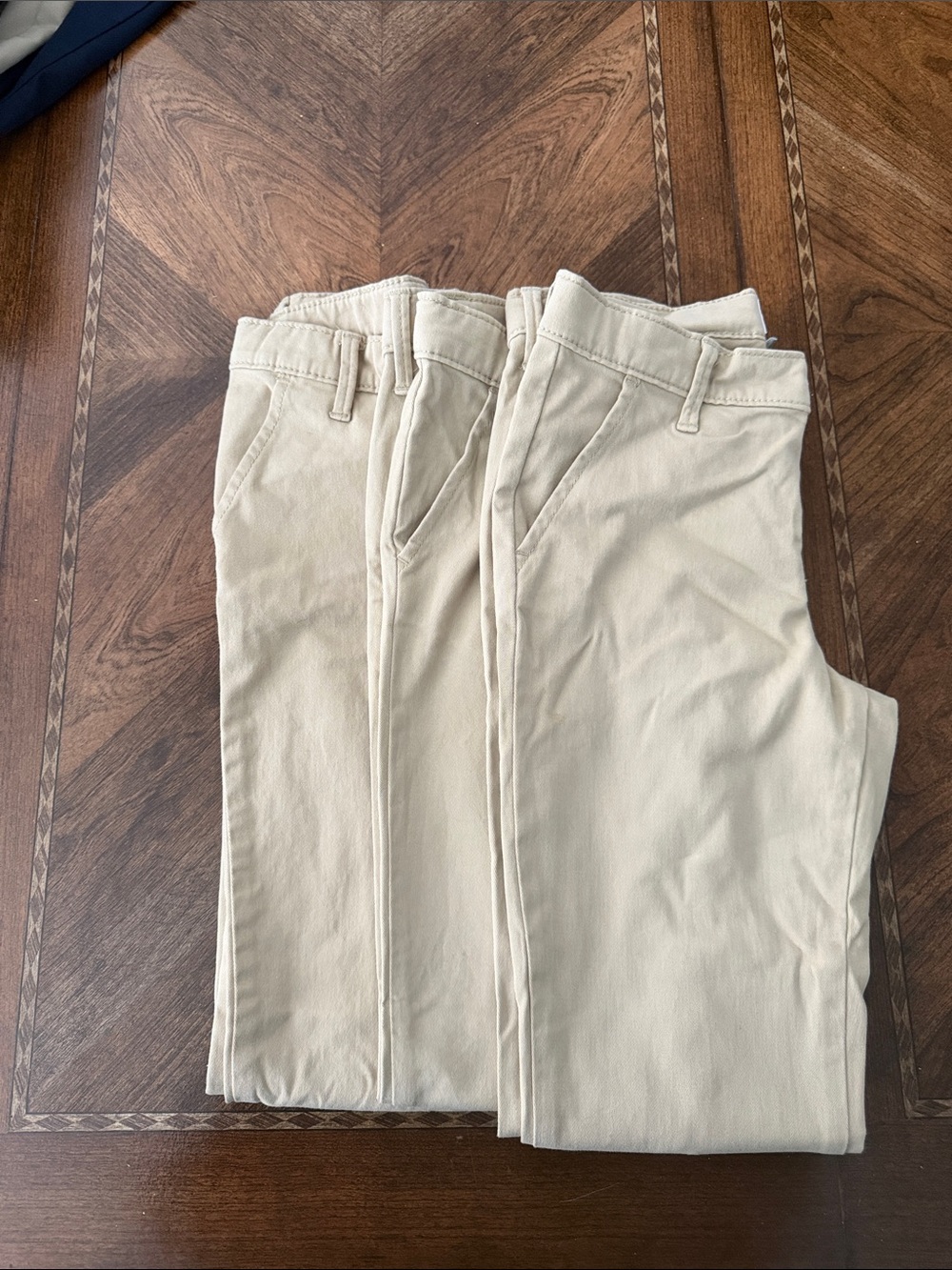Girls Uniform Khaki Pants